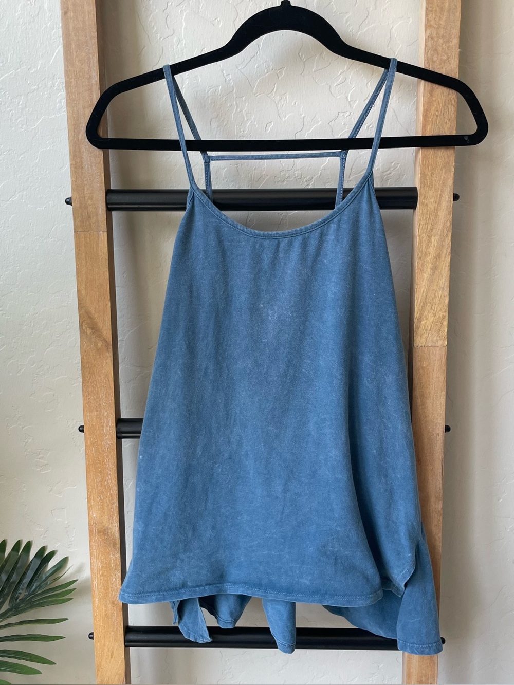 Millibon Dusty Blue Spaghetti Strap Camisole